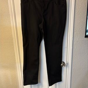 Chico's Black Platinum Denim Jeans